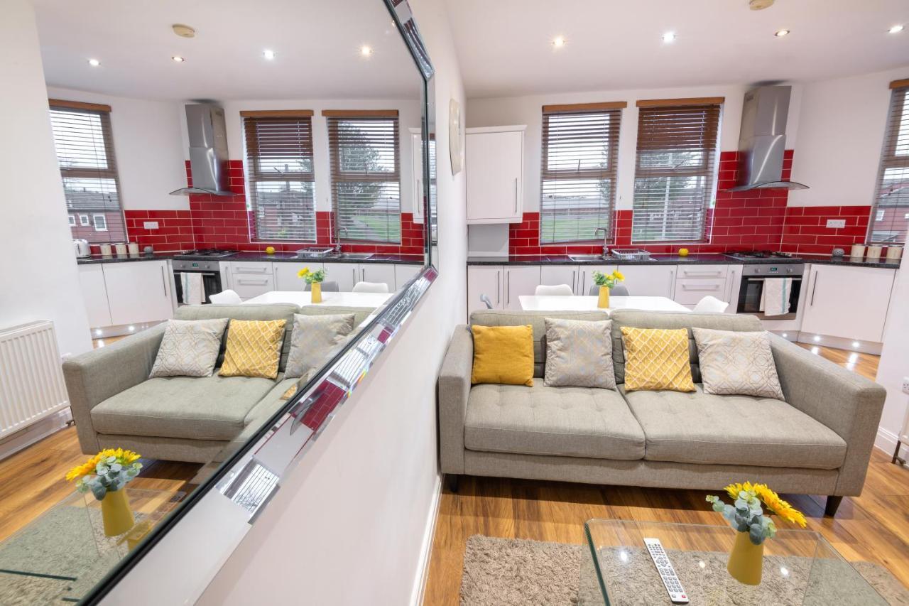 Modern Apartment Close To City Centre With Parking Leeds  Ngoại thất bức ảnh